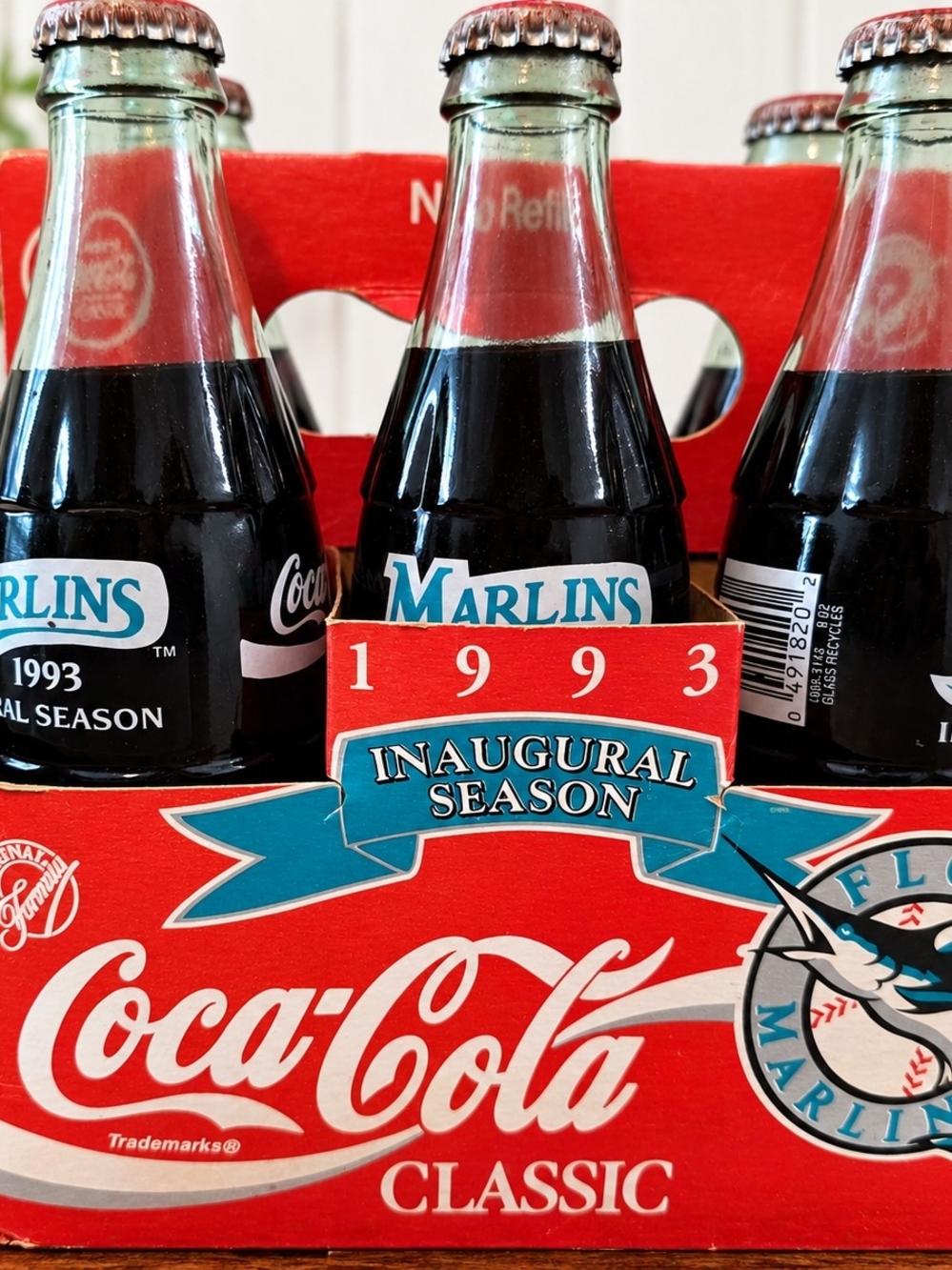 Coca-Cola Classic x Florida Marlins 1993 Inaugural Season 6-Pack